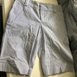 Capri striped pants. Worn once